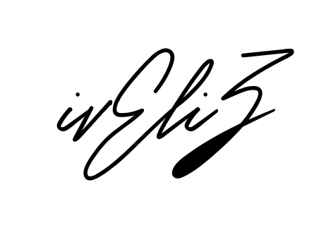 Iveliz full name handwritten signature design