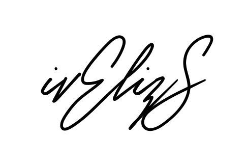 Iveliz S full name handwritten signature design