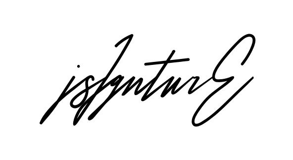 J Signature full name handwritten signature design