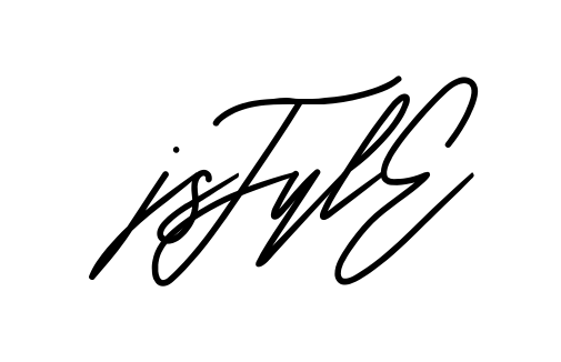 J Style full name handwritten signature design