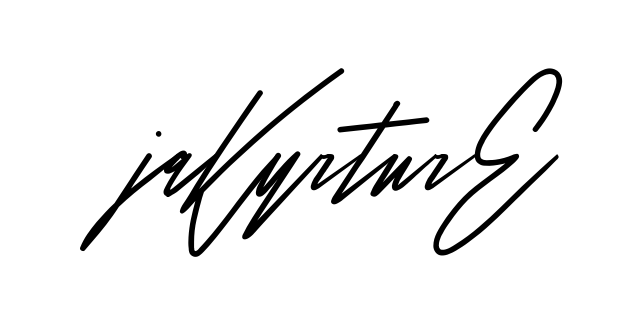 Jakyrah Signature full name handwritten signature design