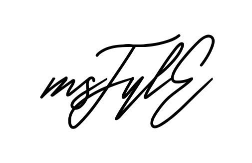 M Style full name handwritten signature design