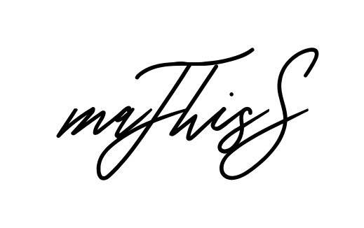Mathis S full name handwritten signature design
