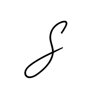 S full name handwritten signature design