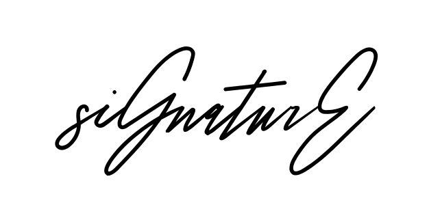Signature full name handwritten signature design
