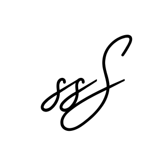 Ss S full name handwritten signature design