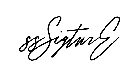 Ss Signature full name handwritten signature design