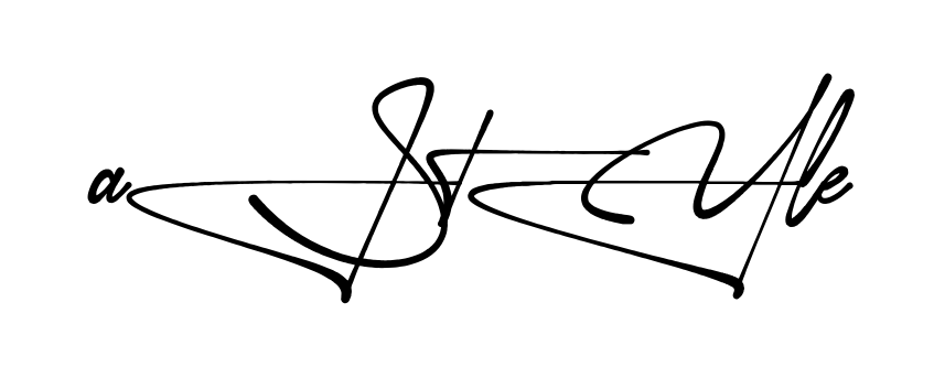 A Style stylish signature PNG idea