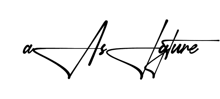Aa Signature stylish signature PNG idea