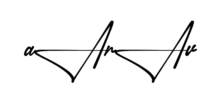 Stylish Aarav signature design