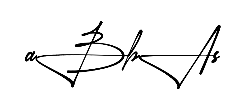 Stylish Abbas signature design