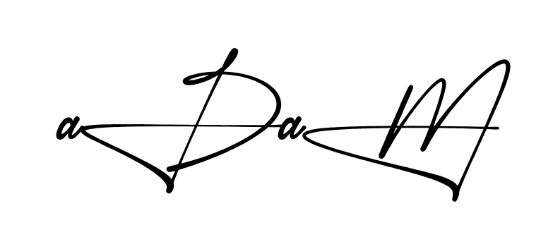 Stylish Adam signature design