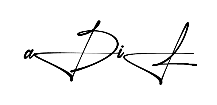 Stylish Adil signature design