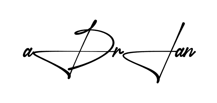 Stylish Adrian signature design