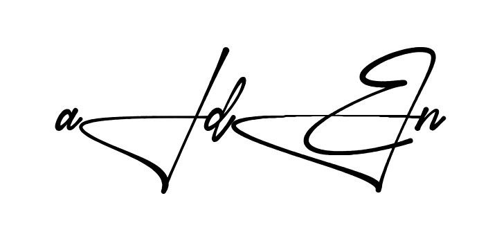 Stylish Aiden signature design