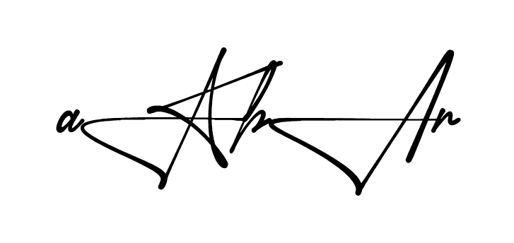 Stylish Akbar signature design
