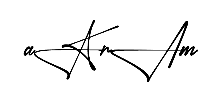 Stylish Akram signature design