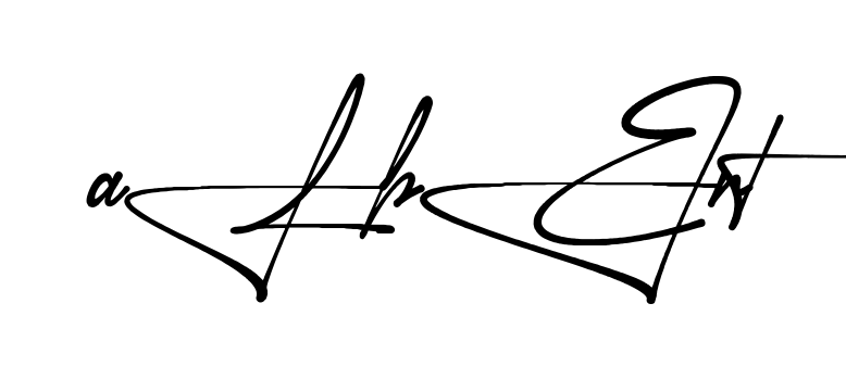 Stylish Albert signature design