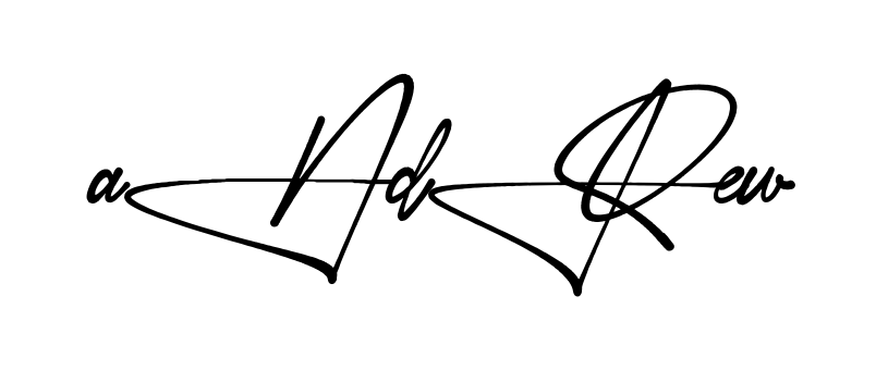 Stylish Andrew signature design