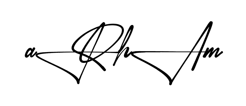Stylish Arham signature design