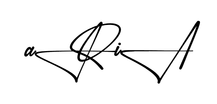 Stylish Aria signature design