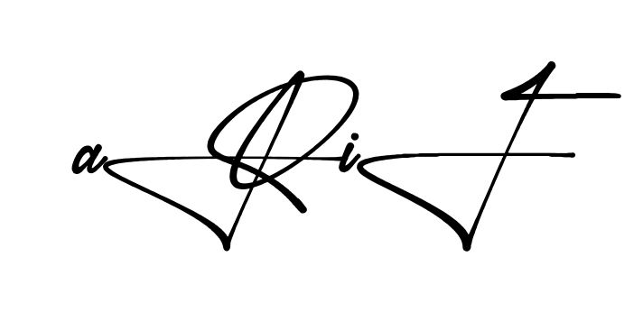 Stylish Arif signature design