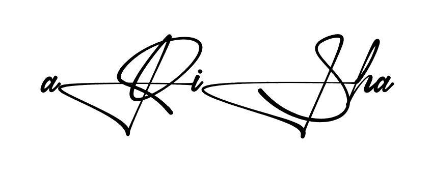 Stylish Arisha signature design