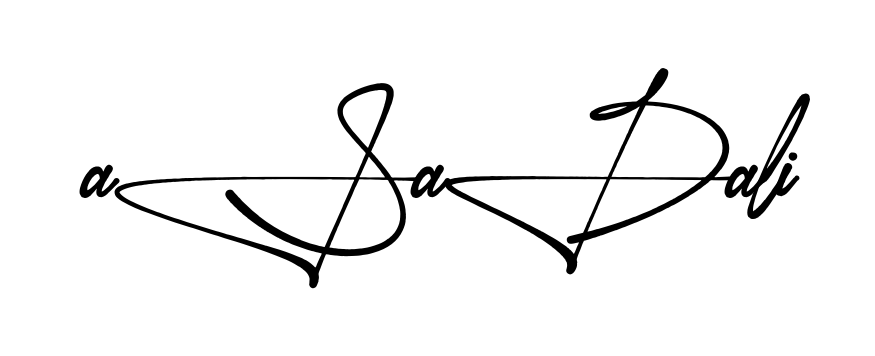 Asad Ali stylish signature PNG idea