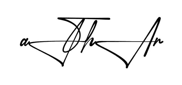Stylish Athar signature design