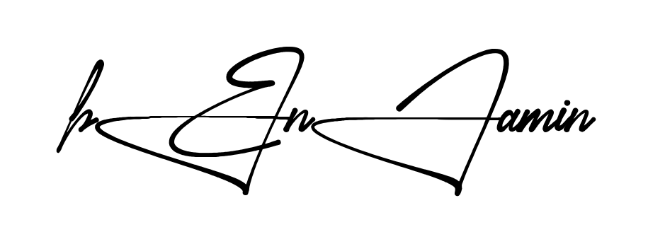 Stylish Benjamin signature design