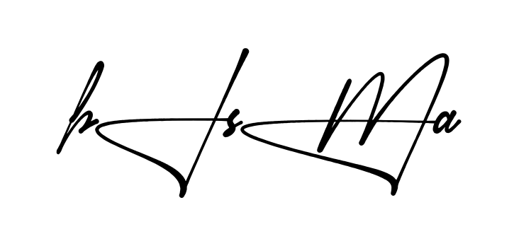 Stylish Bisma signature design