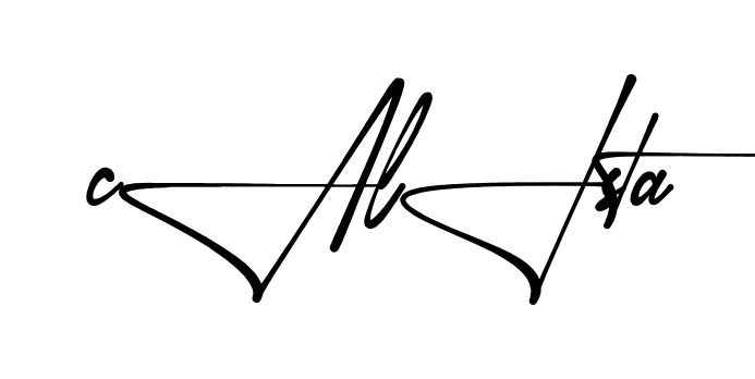 Calista stylish signature PNG idea