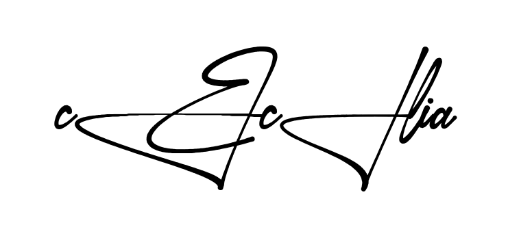 Stylish Cecilia signature design