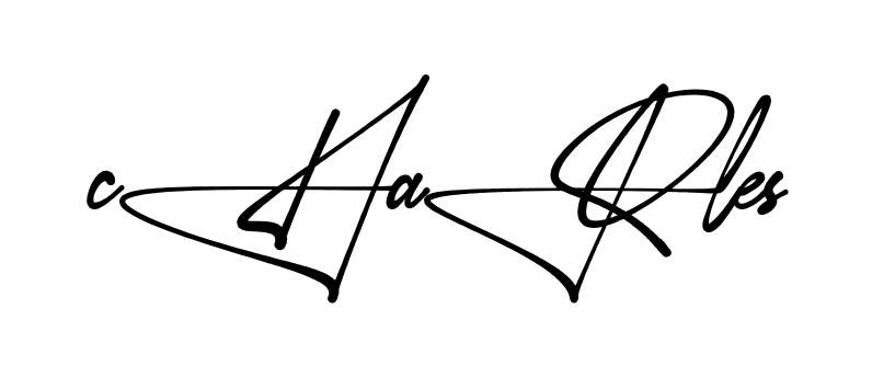 Stylish Charles signature design