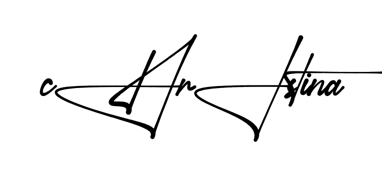 Stylish Christina signature design