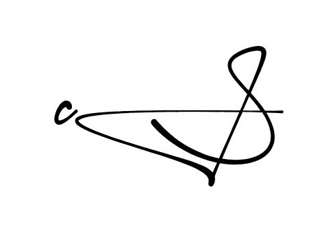 Cs stylish signature PNG idea