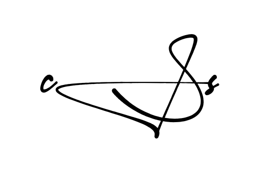 Cs S stylish signature PNG idea