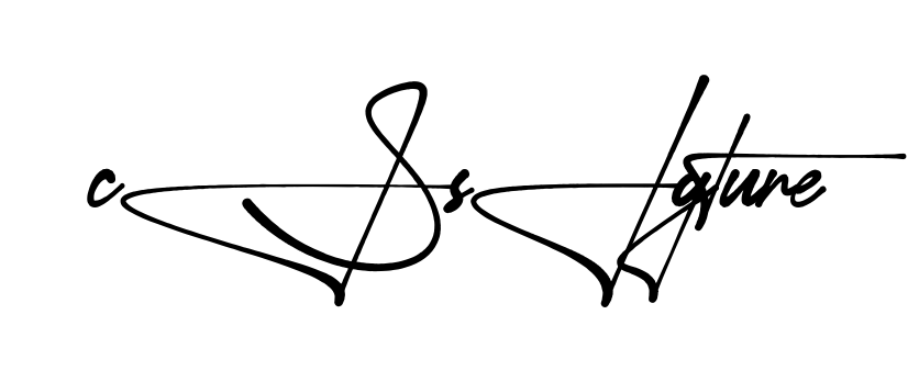 Cs Signature stylish signature PNG idea