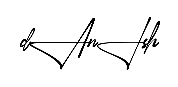 Stylish Danish signature design