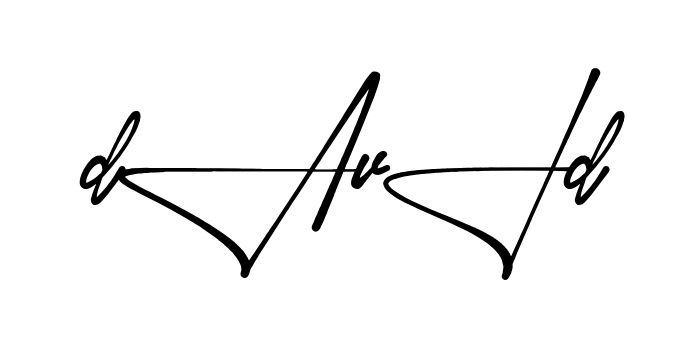 Stylish David signature design