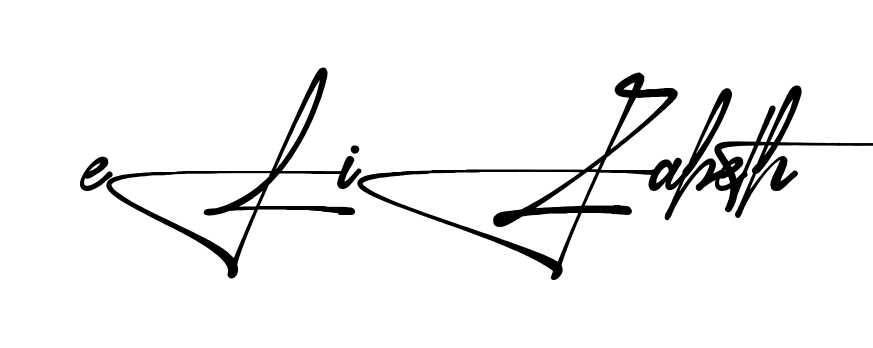 Stylish Elizabeth signature design