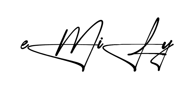 Stylish Emily signature design