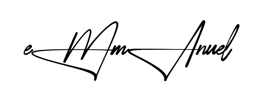 Stylish Emmanuel signature design