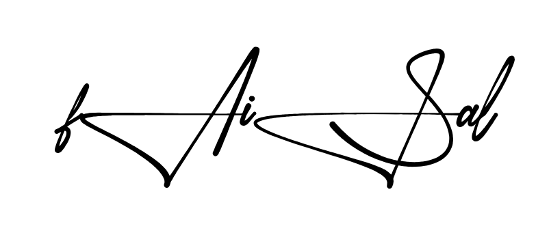 Stylish Faisal signature design