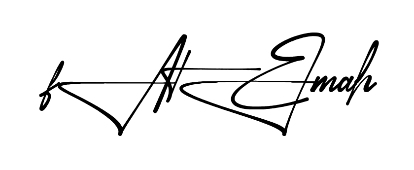 Stylish Fatemah signature design