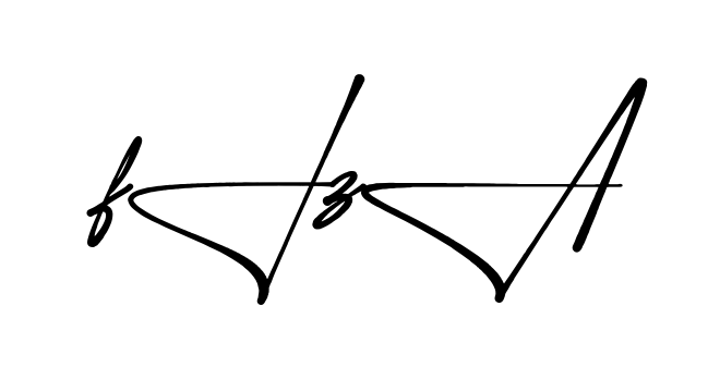 Stylish Fiza signature design