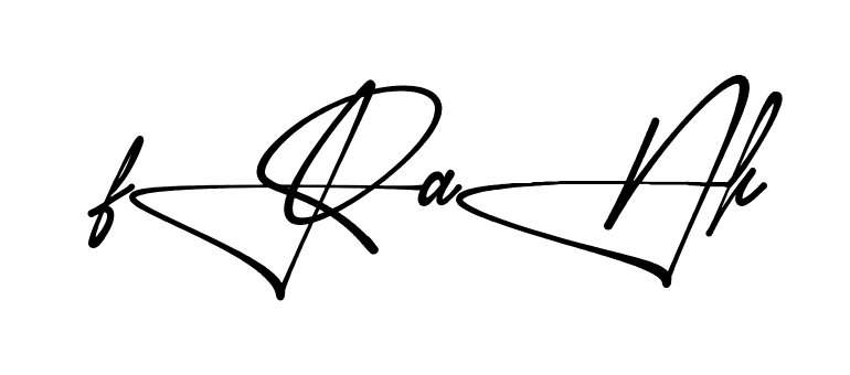 Stylish Frank signature design