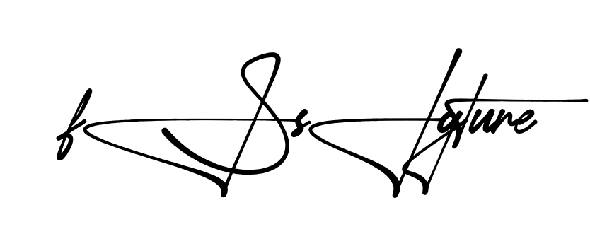 Fs Signature stylish signature PNG idea