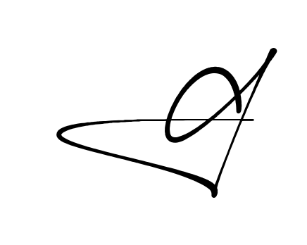 G stylish signature PNG idea