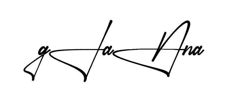Stylish Gianna signature design